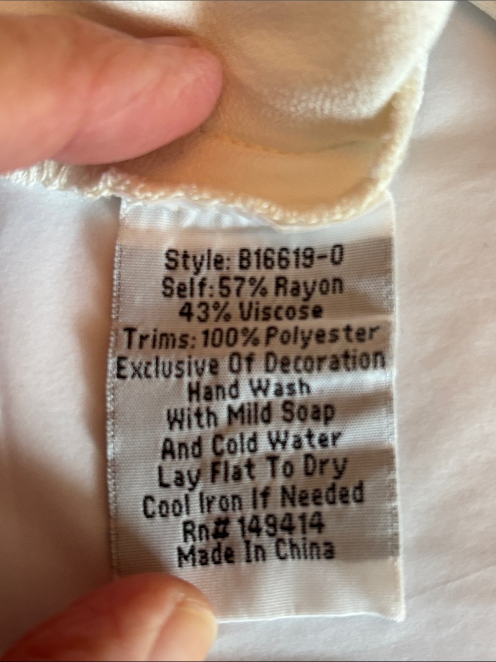 JOHHNY WAS BIYA “Blair” Satin Blouse Size XS MSRP $298 - Picture 6 of 6